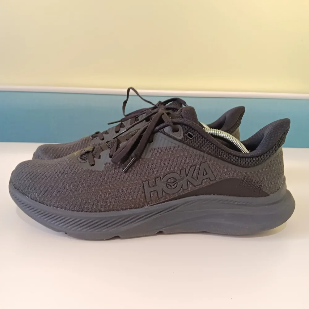 Hoka One One Solimar Shoes Mens 12.5 D Triple Black 1123074 BBLC Walk Running - Picture 3 of 11